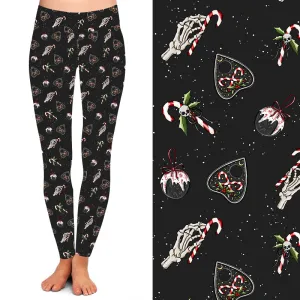 24/7 Full Length Leggings – Ouiji Winter Christmas Pattern