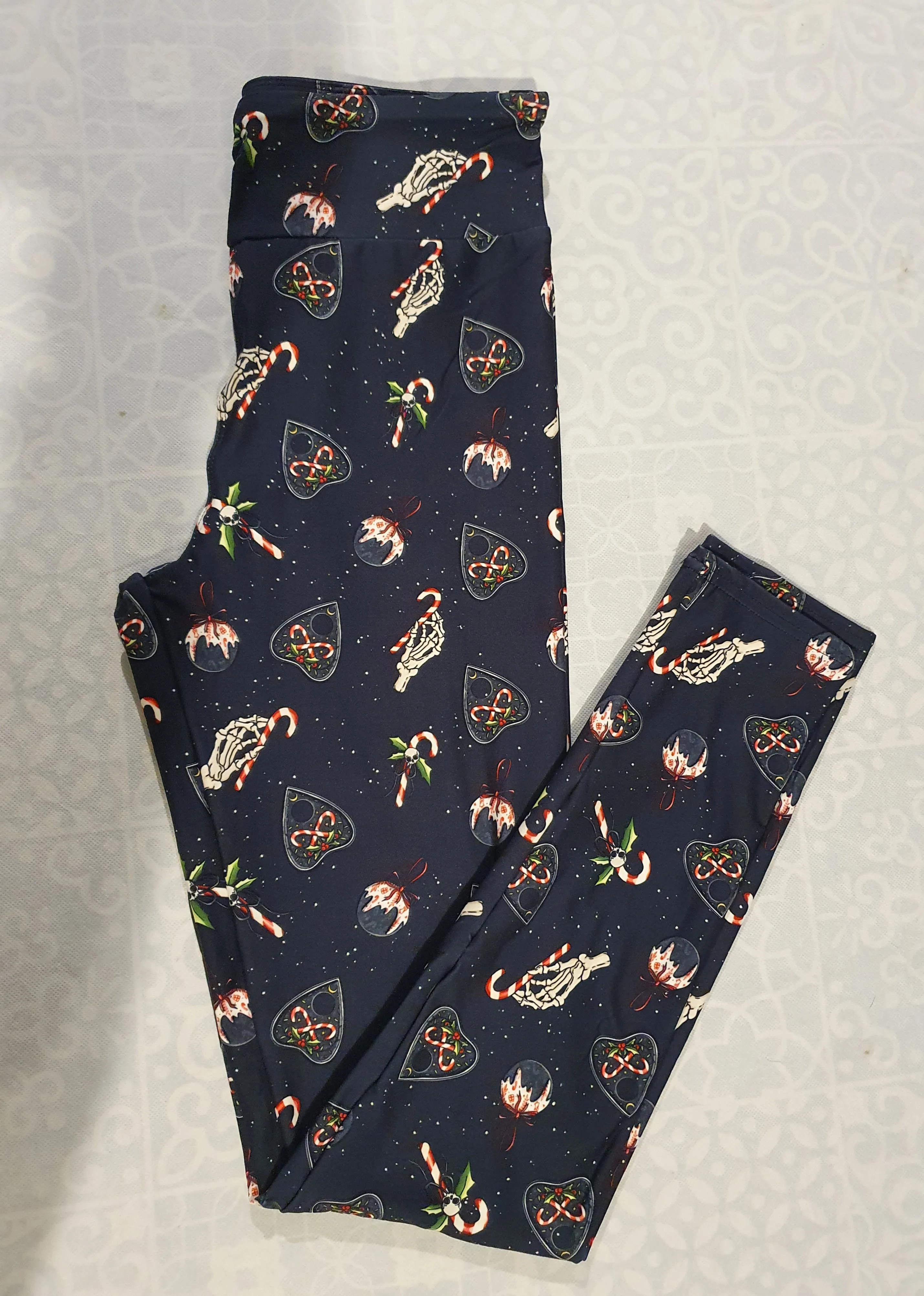 24/7 Full Length Leggings – Ouiji Winter Christmas Pattern
