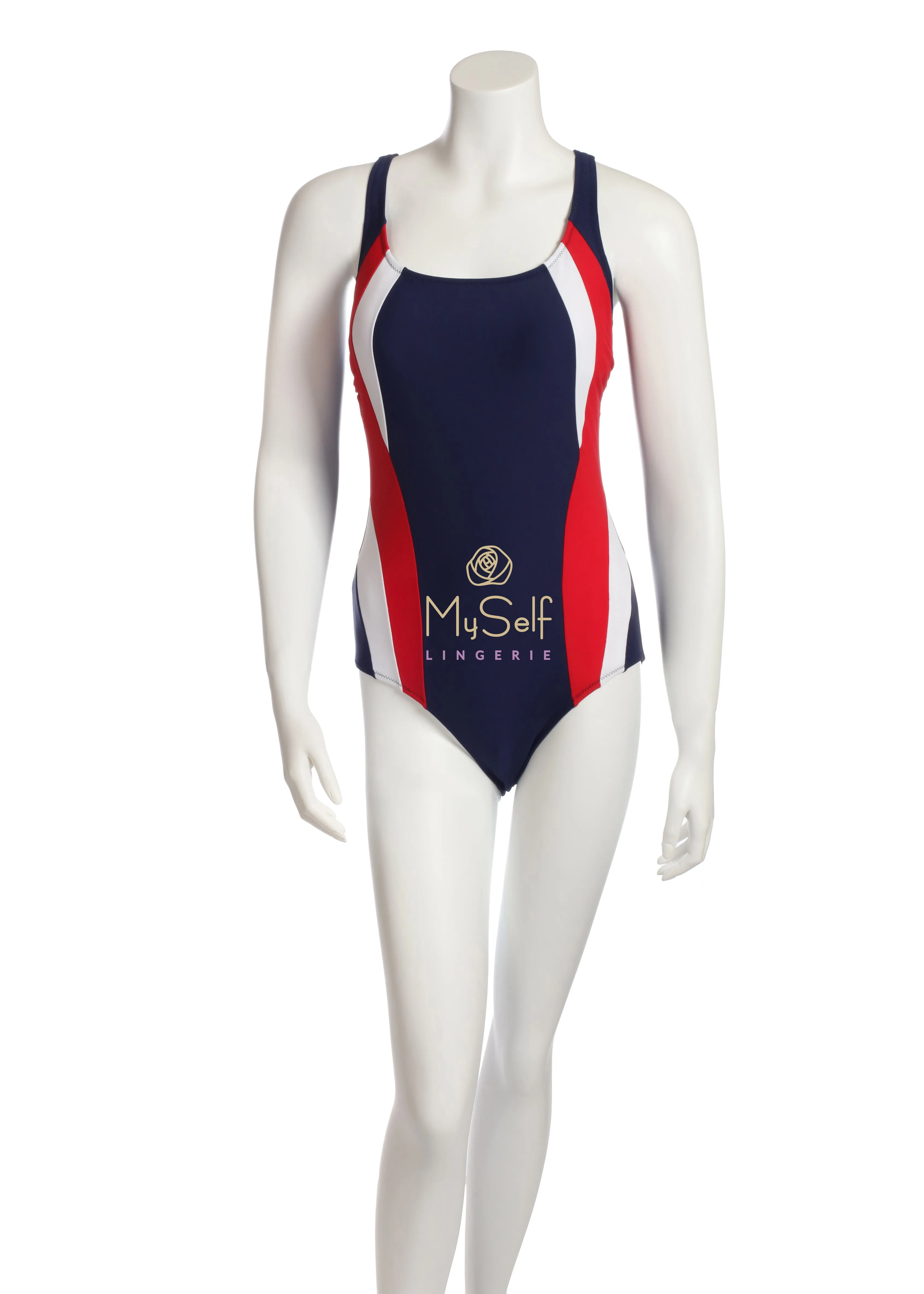 50870 Side Stripe Swimsuit