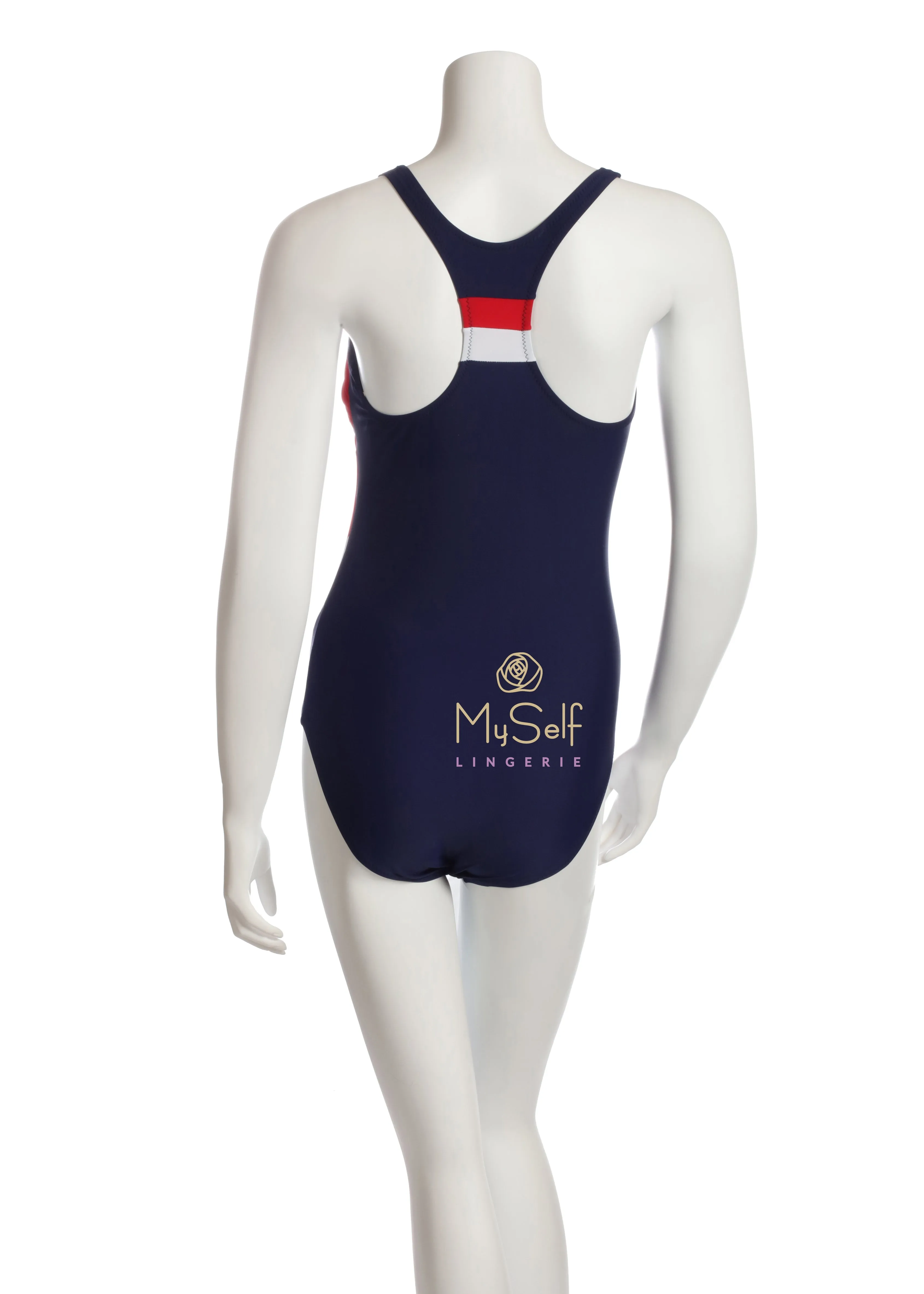 50870 Side Stripe Swimsuit