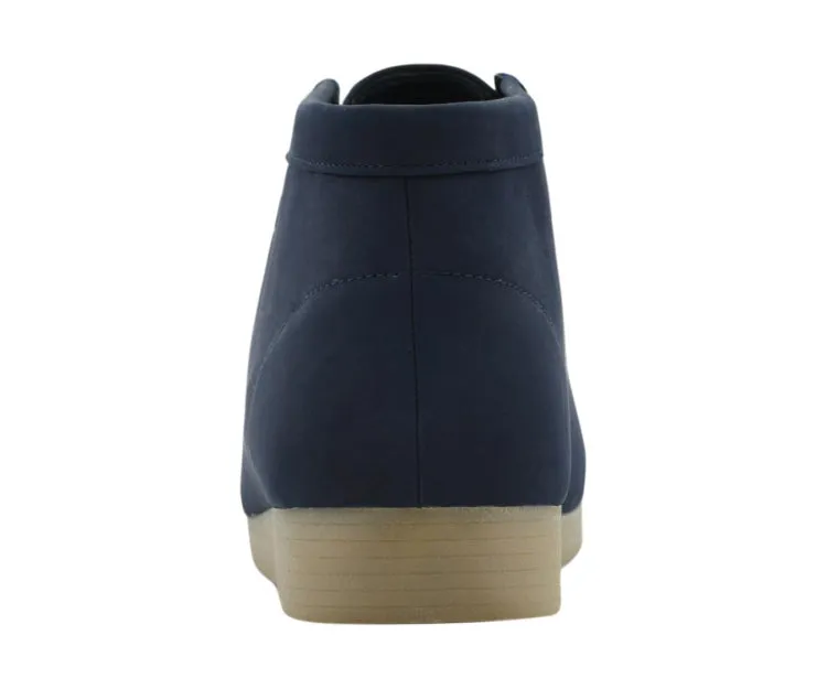 Amali Jason2 High Top Men's Navy Blue Suede Sneakers