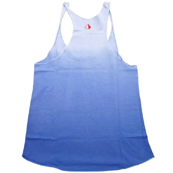 Amnesia Ibiza Dip Dye Women's Blue Tanktop