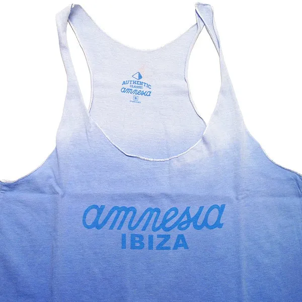 Amnesia Ibiza Dip Dye Women's Blue Tanktop