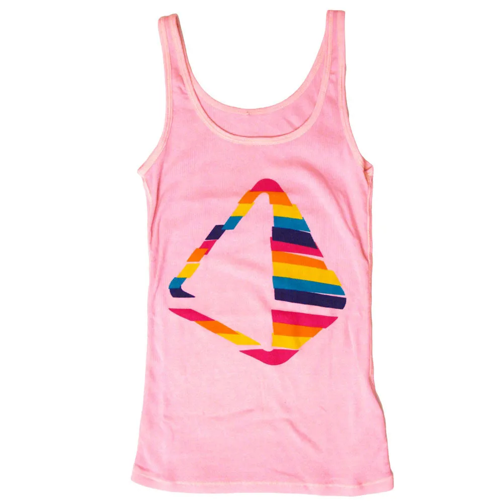 Amnesia Ibiza Rainbow Women's Ribbed Tanktop