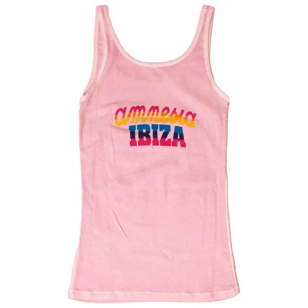 Amnesia Ibiza Rainbow Women's Ribbed Tanktop