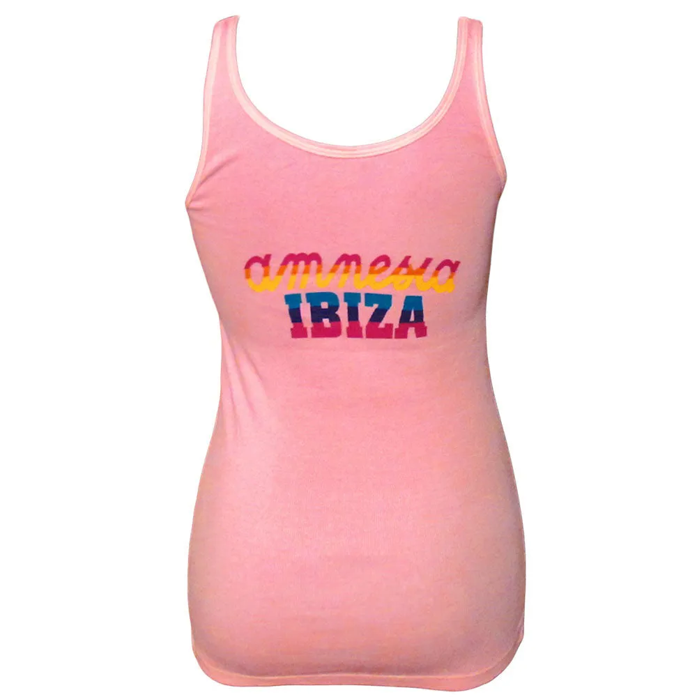 Amnesia Ibiza Rainbow Women's Ribbed Tanktop