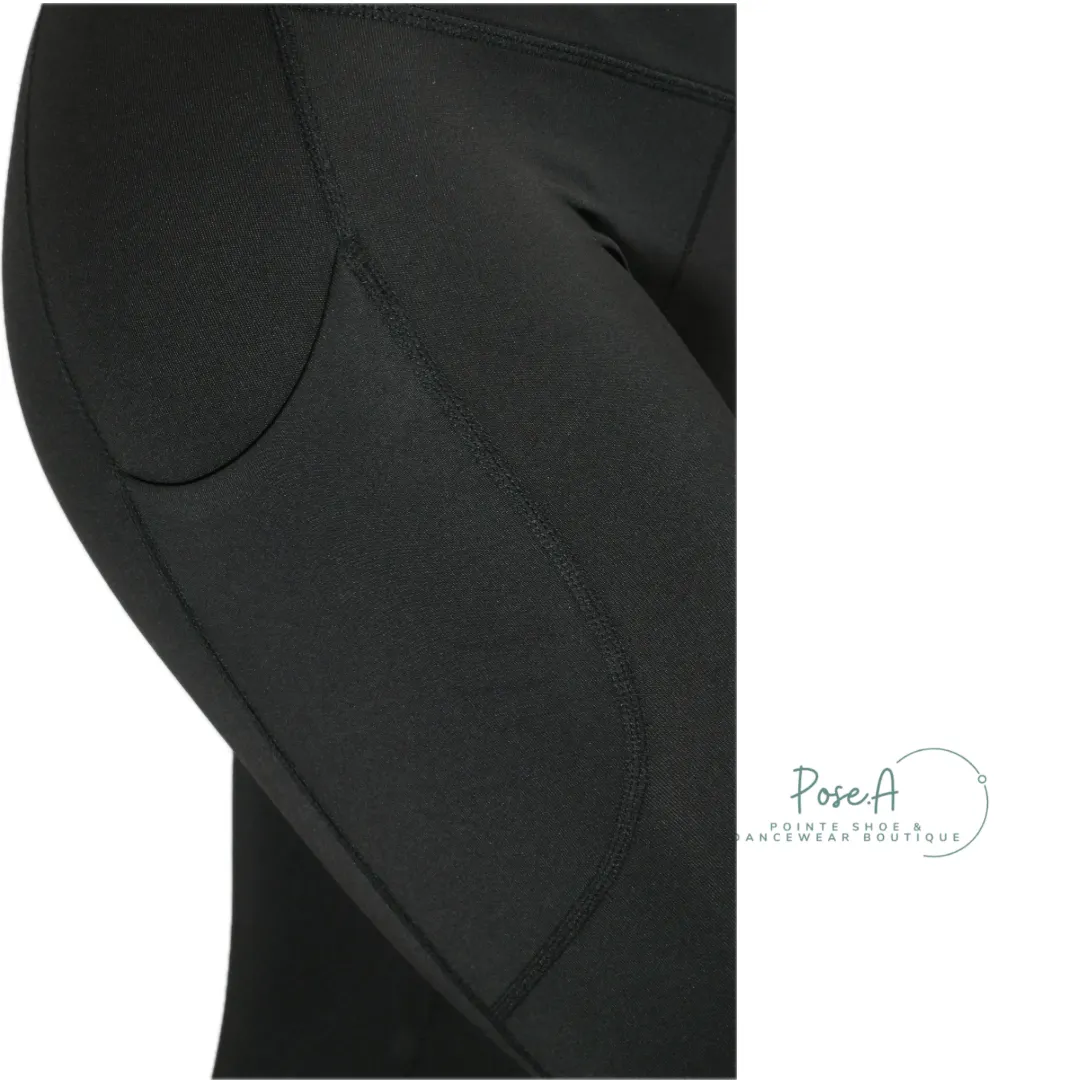 Bloch - Paneled 7/8 Leggings