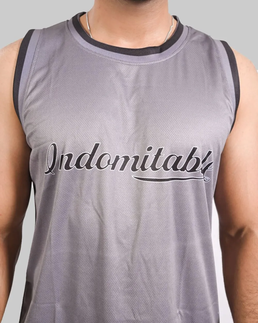 BreezyMesh Dri-Fit TankTop (GRAY & BLACK)