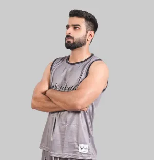 BreezyMesh Dri-Fit TankTop (GRAY & BLACK)