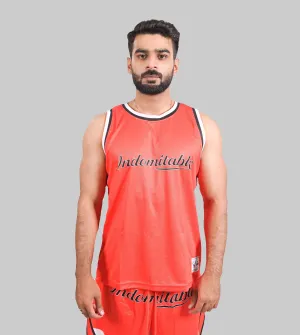 BreezyMesh Dri-Fit TankTop (RED & WHITE)