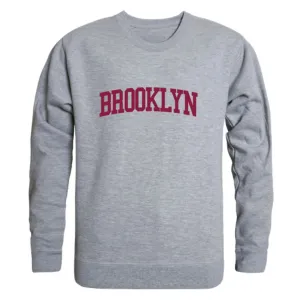 Brooklyn College Bulldogs Game Day Fleece Crewneck Pullover Sweatshirt