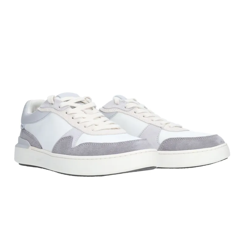 Clarks scarpa sneakers da uomo CourtLite Race 176122 G grigio chiaro