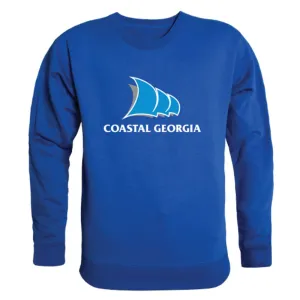 College of Coastal Georgia Mariners Collegiate Fleece Crewneck Pullover Sweatshirt