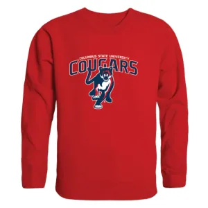 Columbus State University Cougars Collegiate Fleece Crewneck Pullover Sweatshirt