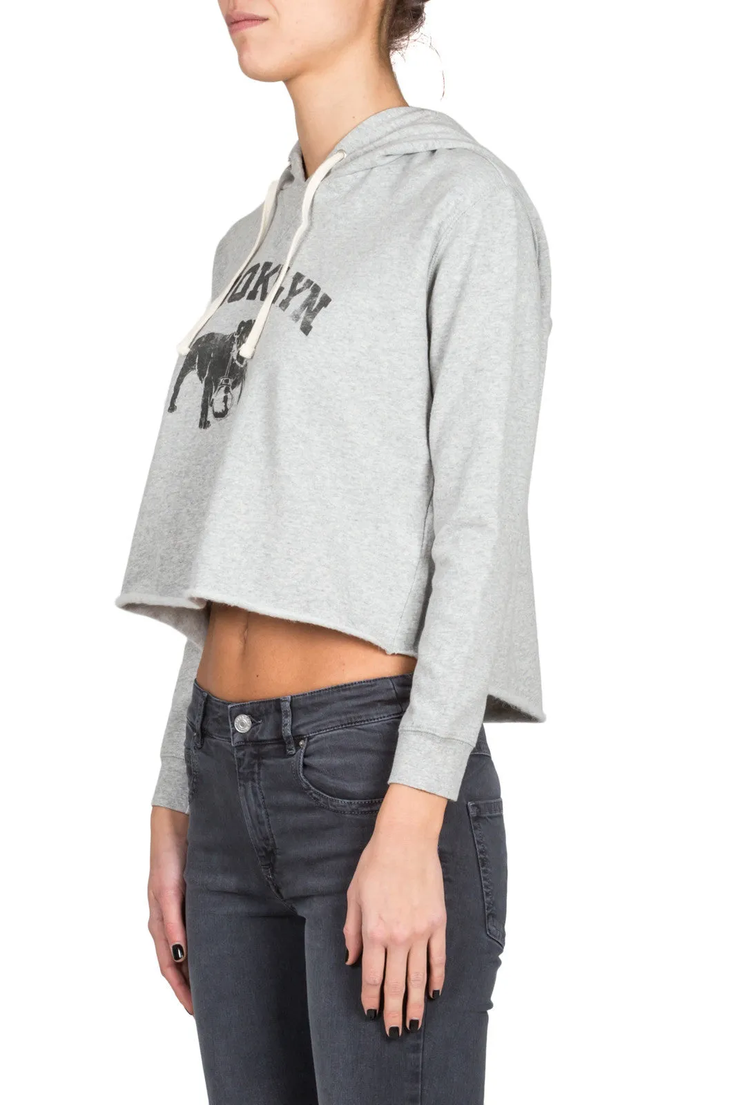 Cropped Hood-Long Sleeve