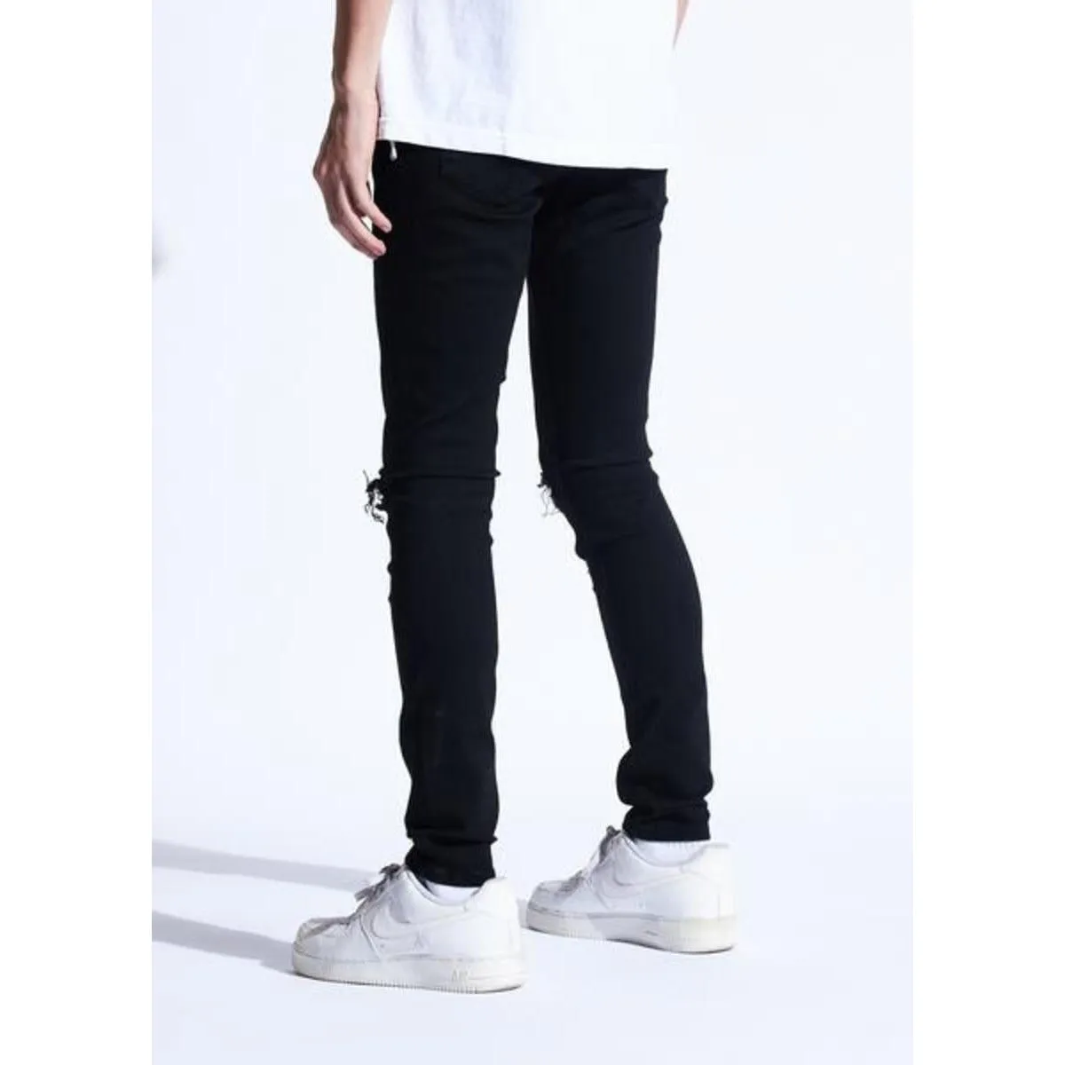 Crysp Denim Atlantic Black Jeans (CRYF222-214)