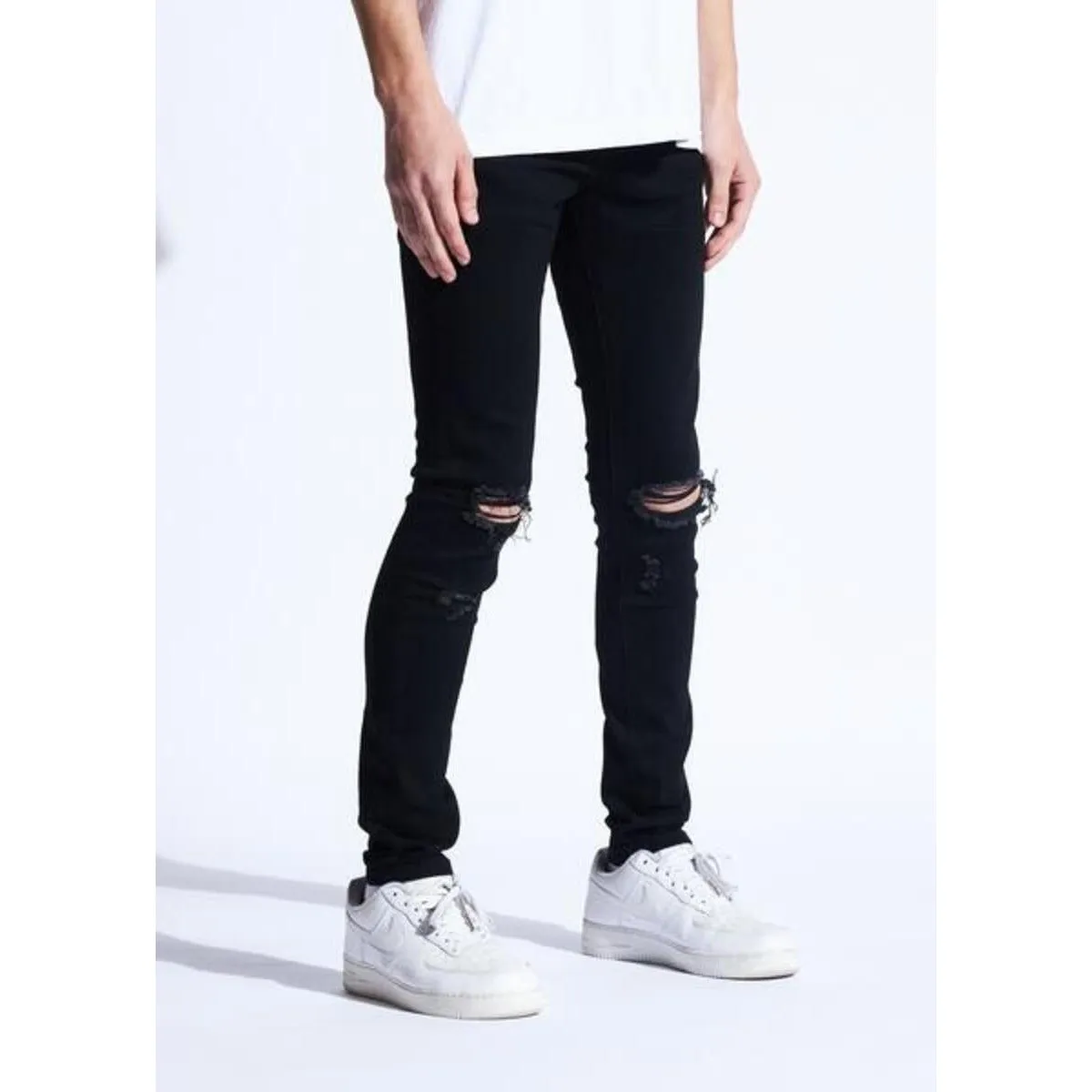 Crysp Denim Atlantic Black Jeans (CRYF222-214)