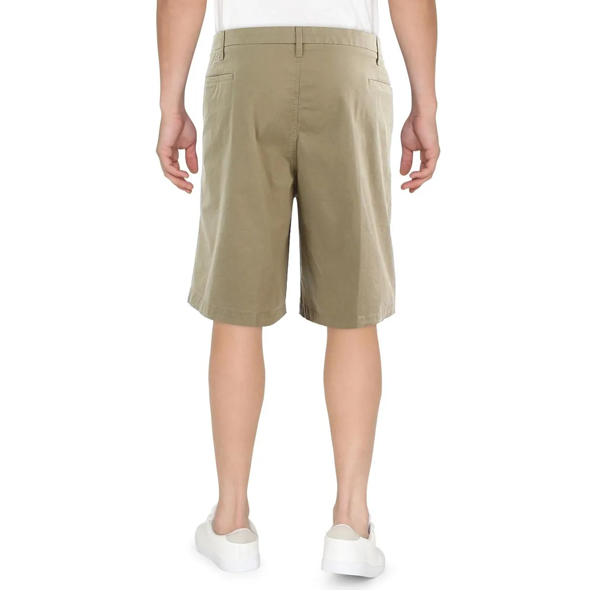 Dockers Mens Big & Tall Flexible Waistband Short Khaki Shorts