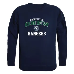 Drew University Rangers Property Fleece Crewneck Pullover Sweatshirt