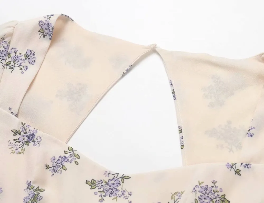 Elegant French vintage dress