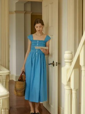 Elegant Suspender Dress