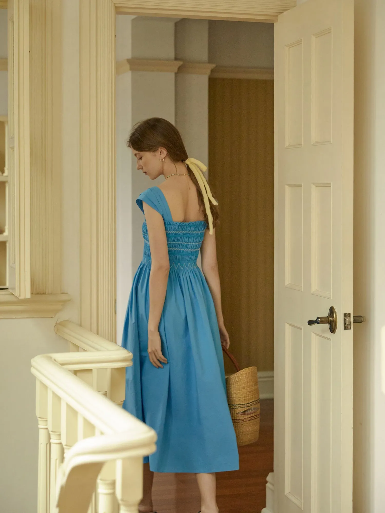 Elegant Suspender Dress