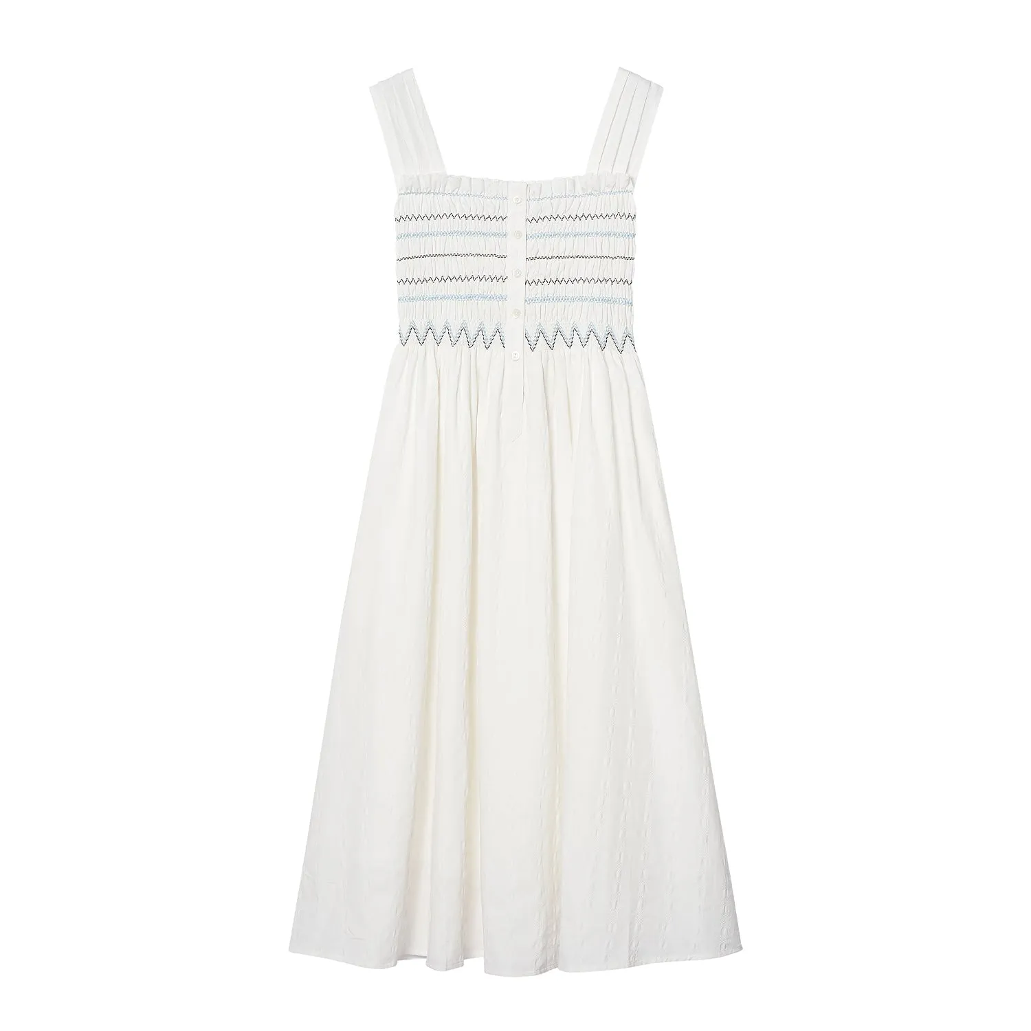Elegant Suspender Dress