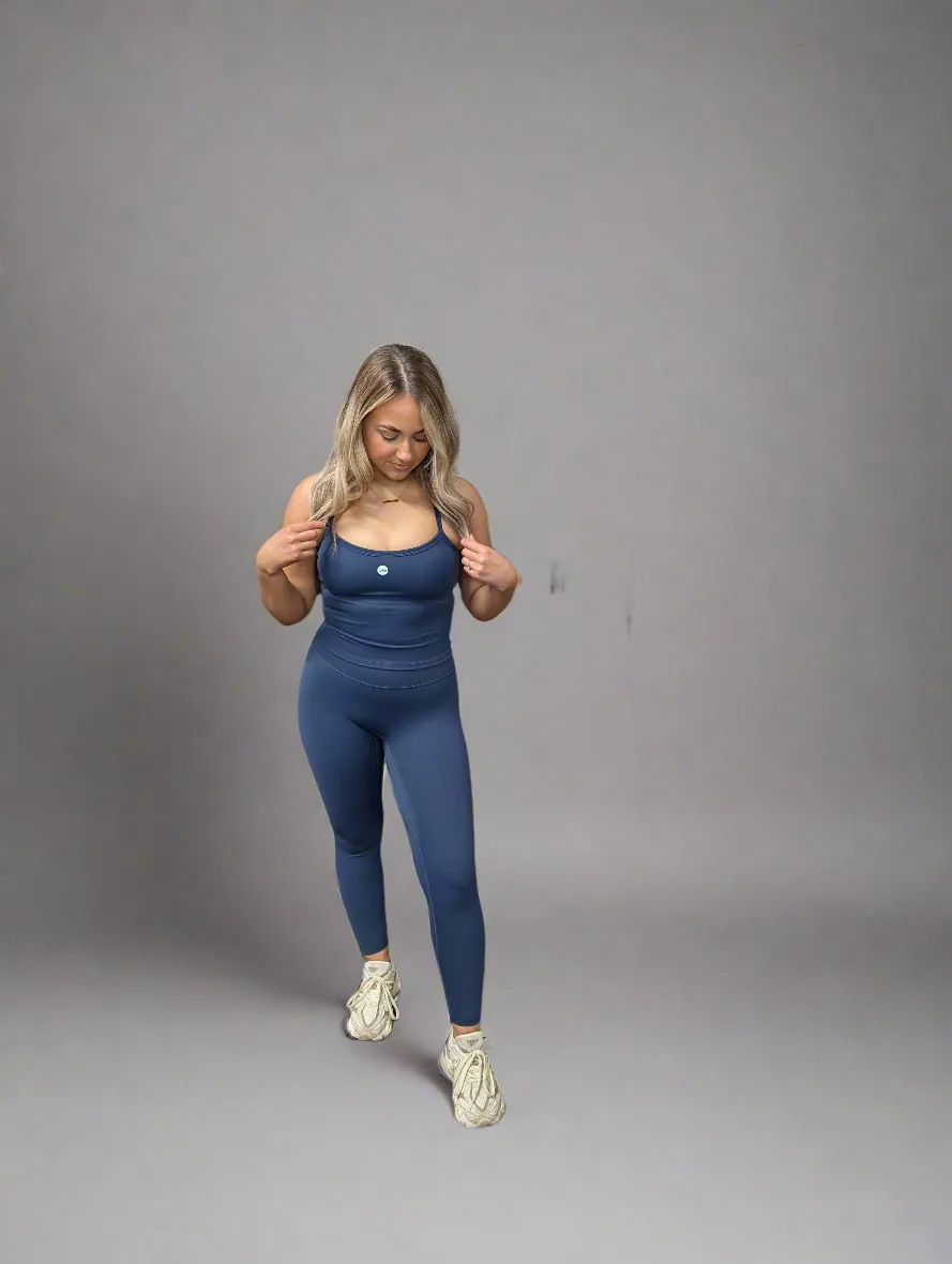 Elevate Leggings - Deep Marine