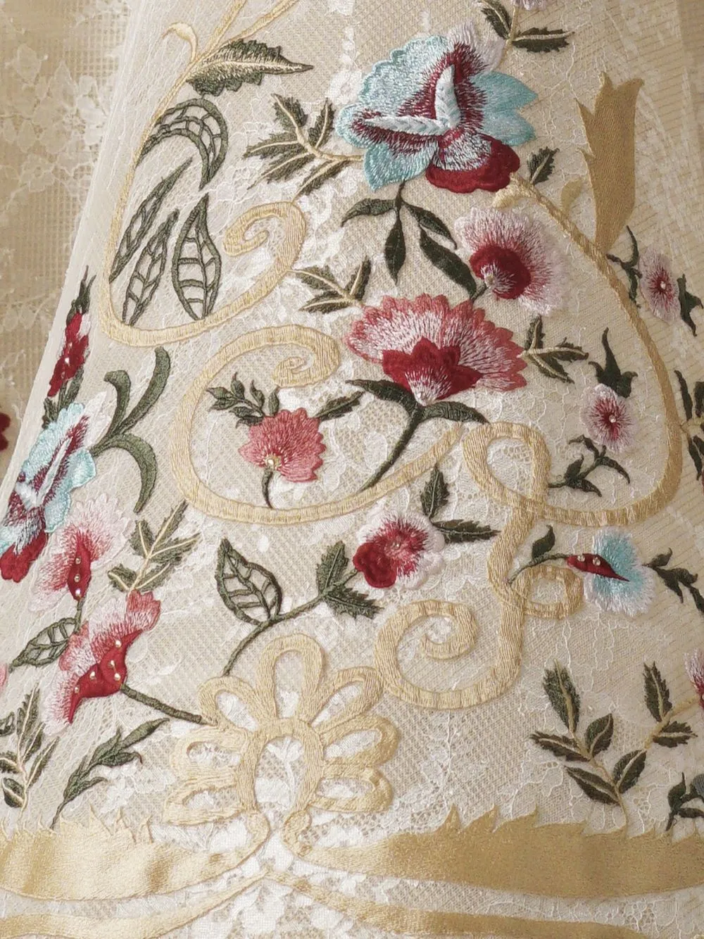 Embroidered Clover Dress