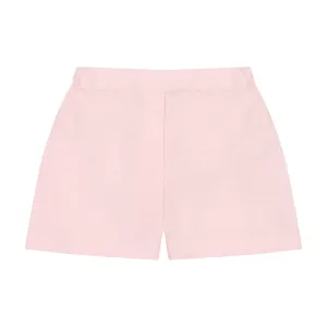 *Exclusive* Italian Linen Shorts, Light Pink