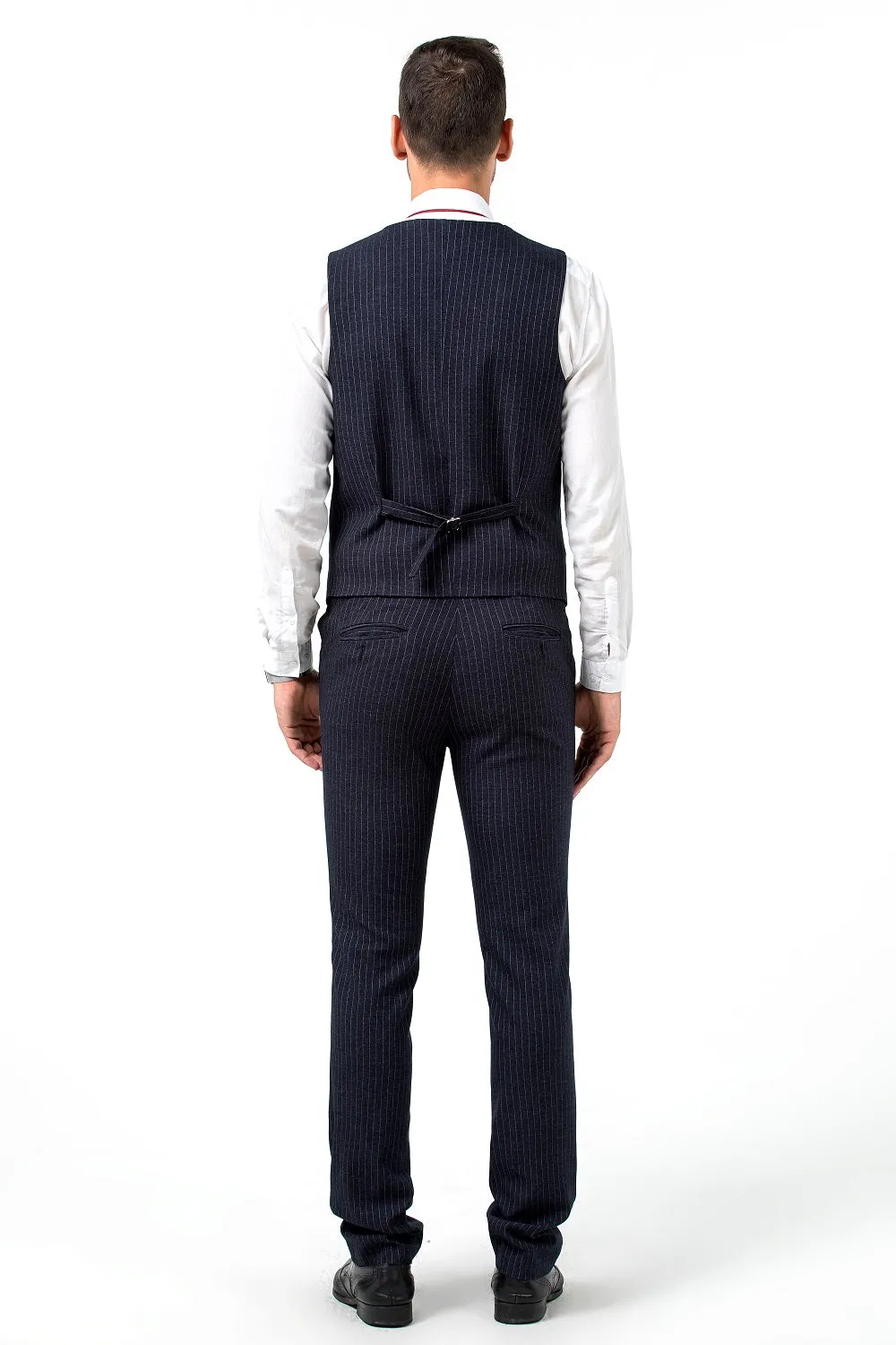 Grey Black Navy Slim Fit Formal Party Business 3 Piece Men Suits
