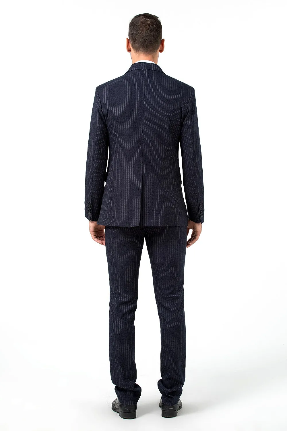 Grey Black Navy Slim Fit Formal Party Business 3 Piece Men Suits