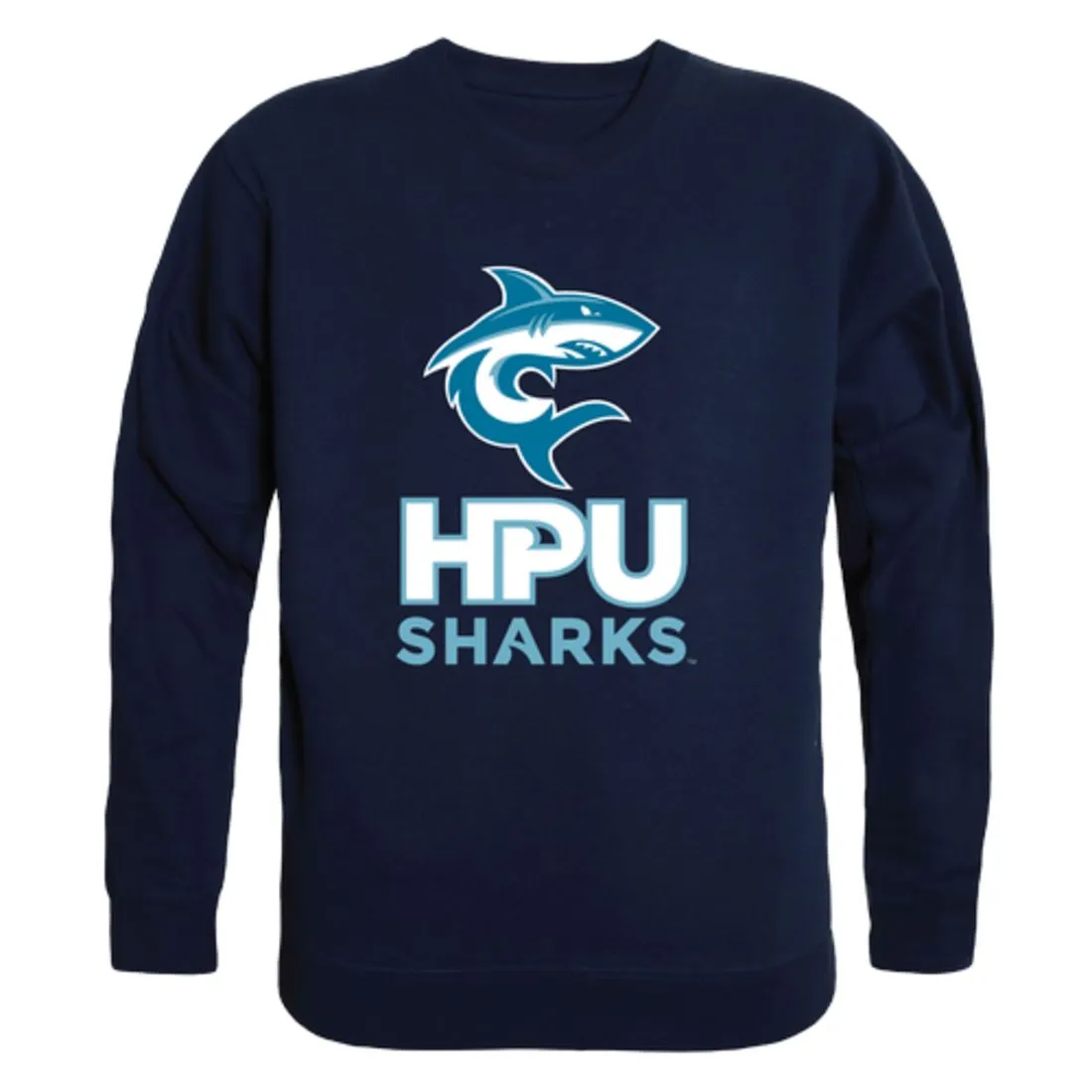 Hawaii Pacific University Sharks Collegiate Fleece Crewneck Pullover Sweatshirt