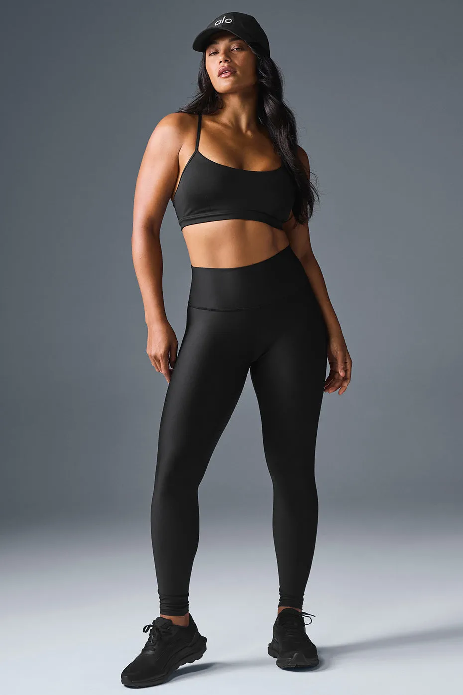 High-Waist Airlift Legging - Black