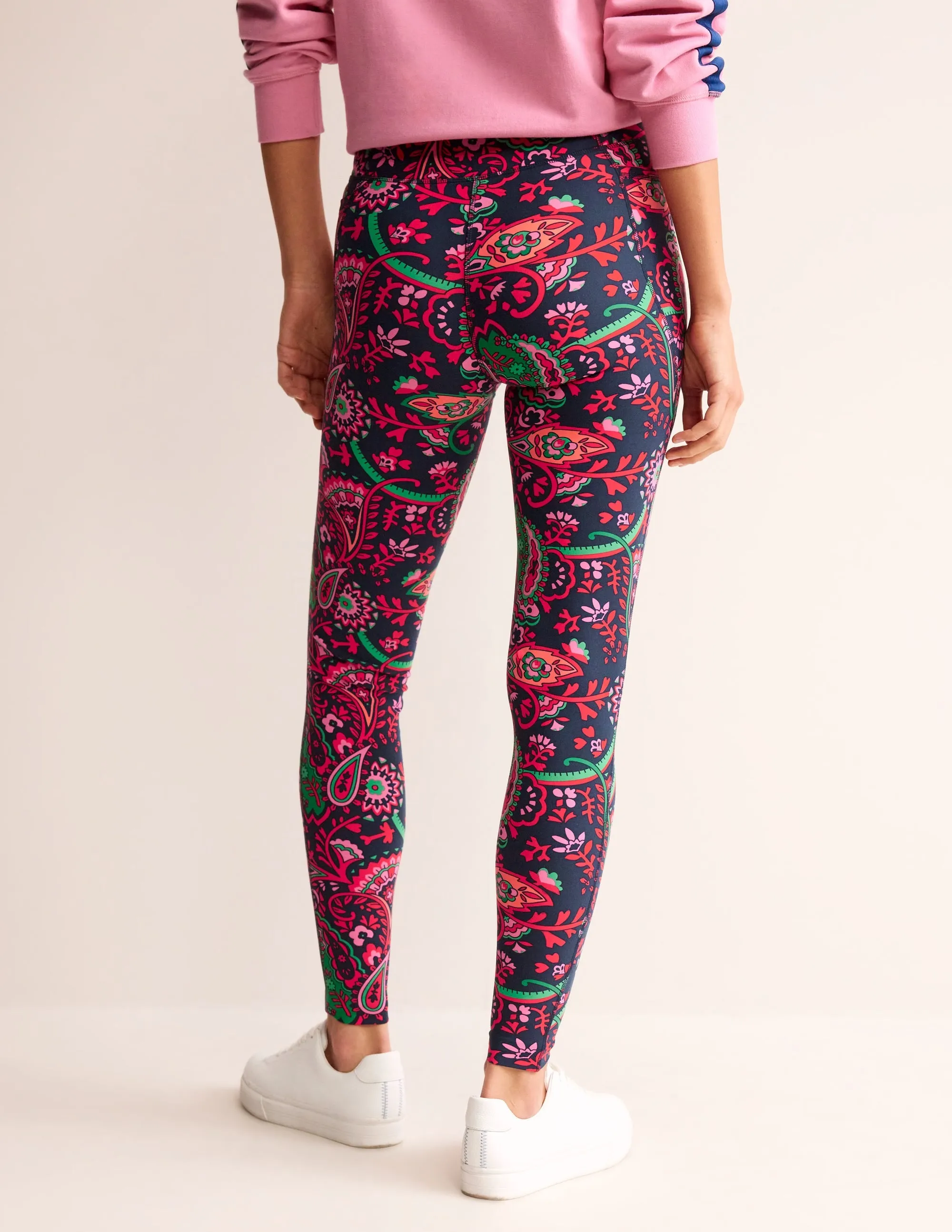 High Waist Pocket Leggings-French Navy, Fantastical