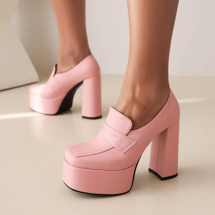 Ivy Elegant Platform Pumps