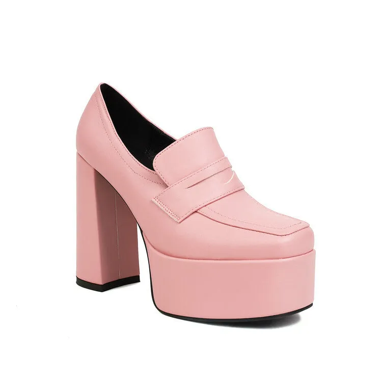 Ivy Elegant Platform Pumps