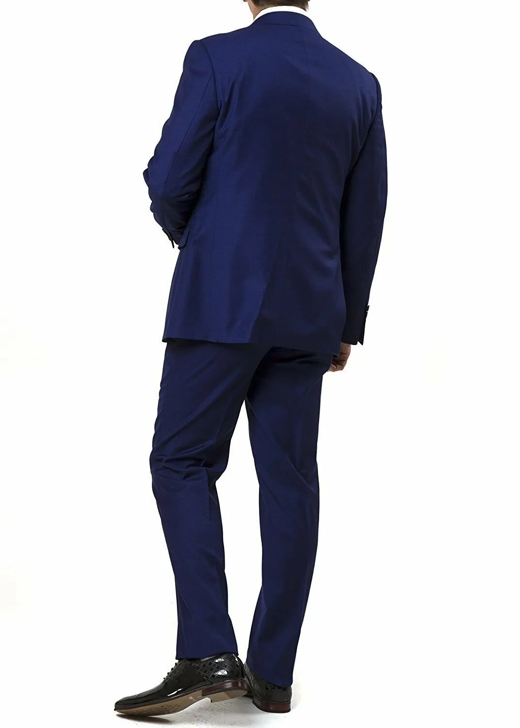 London Fog Men's Savy Slim Fit 2-Piece Single Breasted Solid Wool Suit - Colors - CLEARANCE, FINAL SALE!