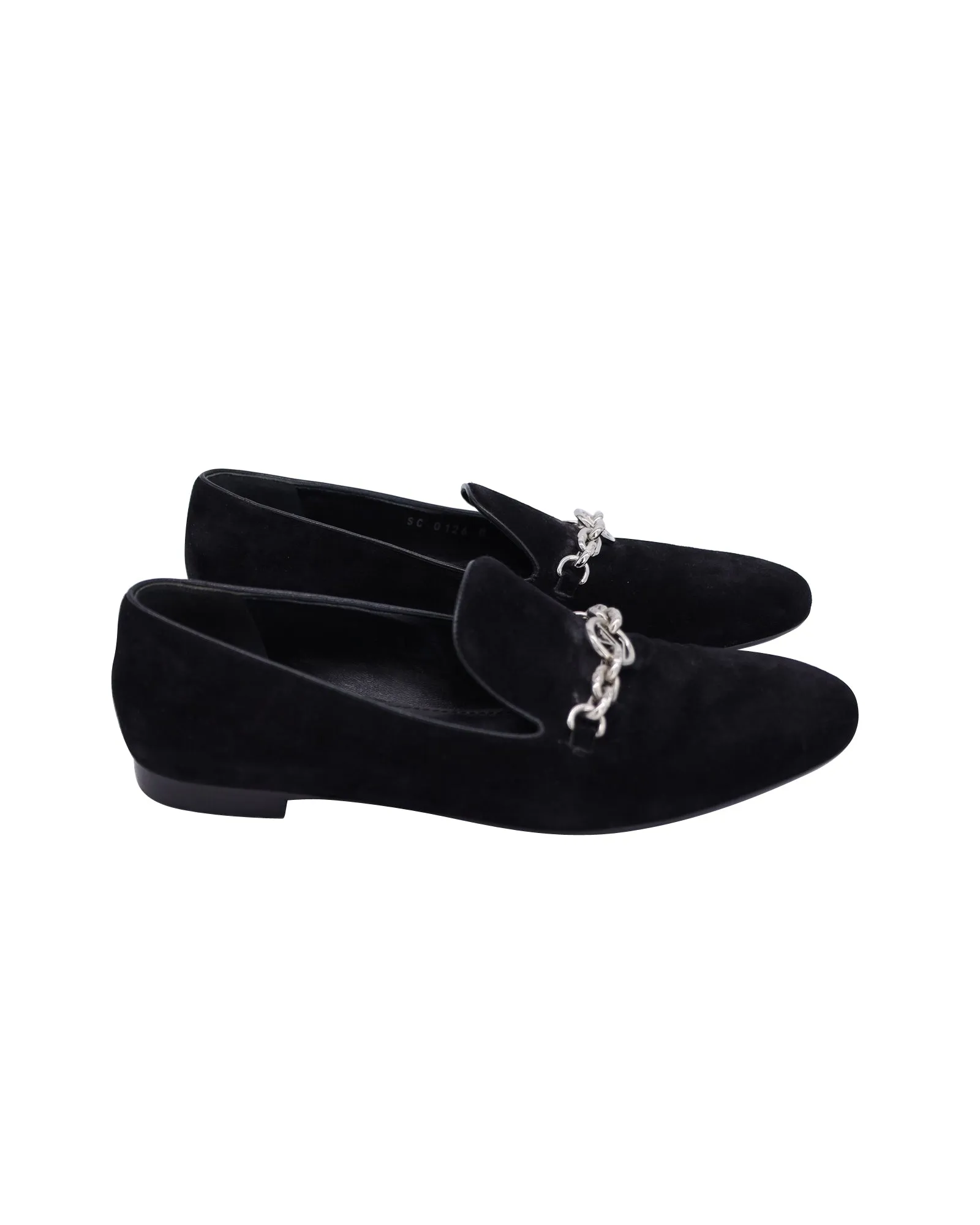 Louis Vuitton Schoolgirl Loafers in Black Suede