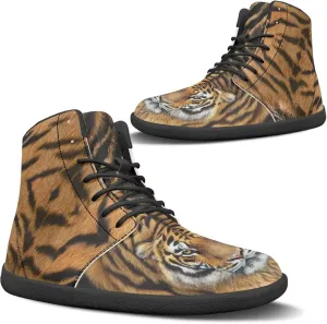 Mens Barefoot Shoes Wide Width High Top Sneakers for Men Cool Shoes