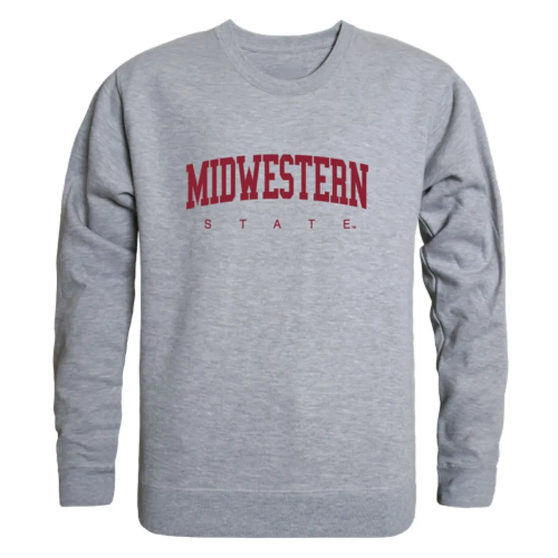 Midwestern State University Mustangs Game Day Fleece Crewneck Pullover Sweatshirt