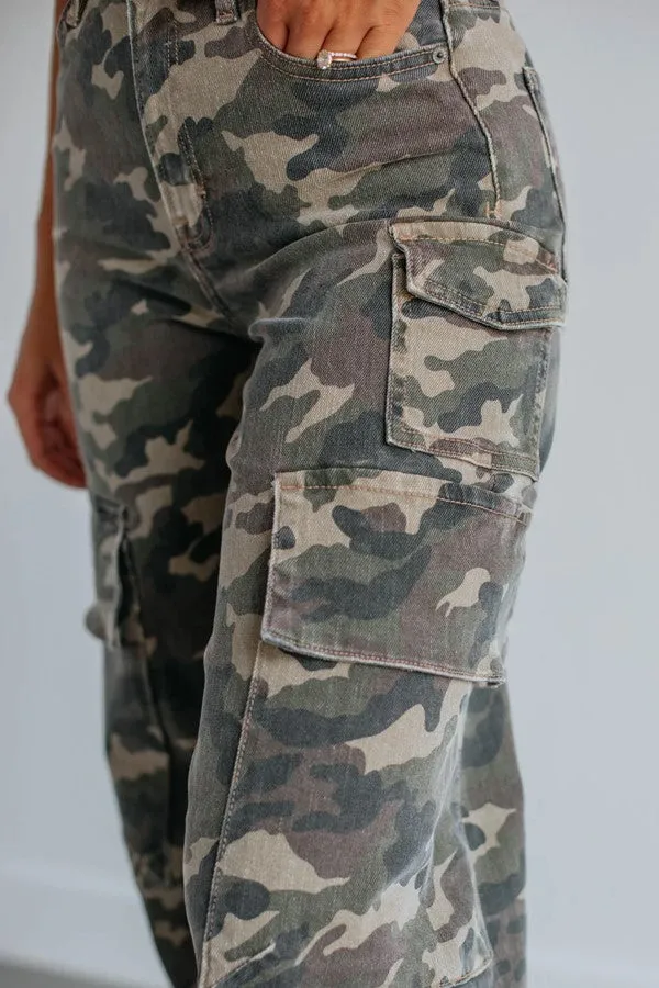 Nori High Rise Wide Leg Cargo