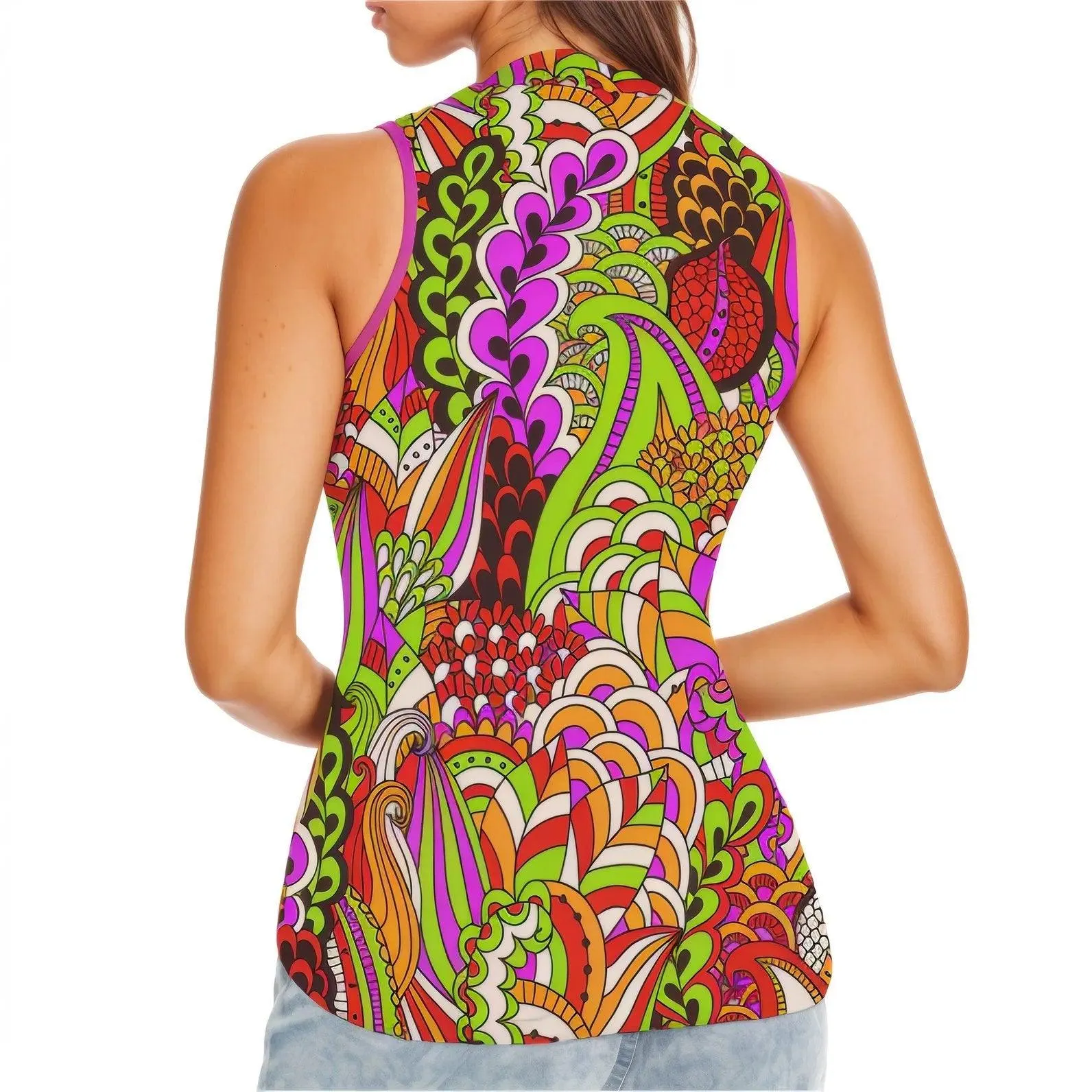 Onei Mock Neck Tank Top