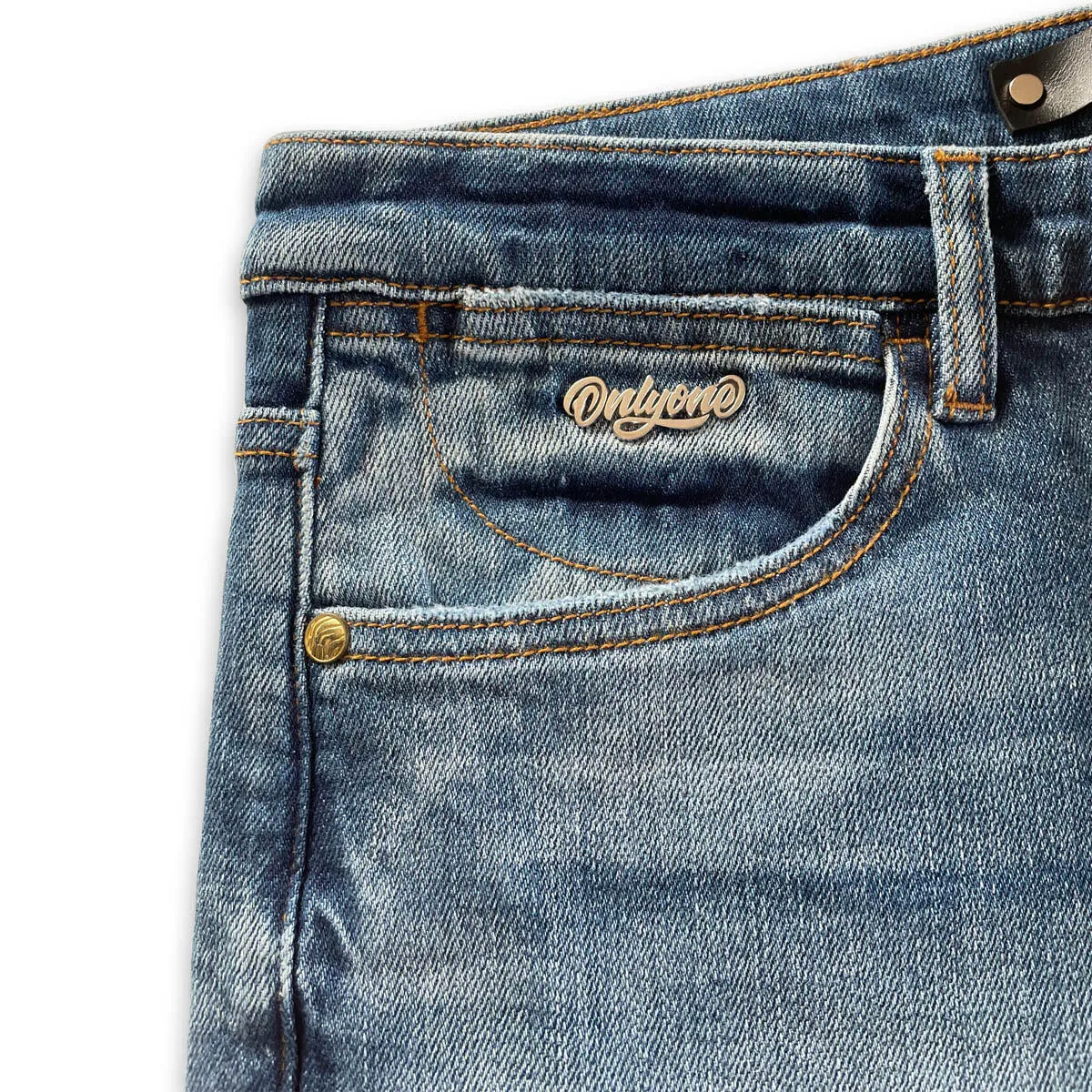 Only one Brooklyn Distressed Cargo Jeans