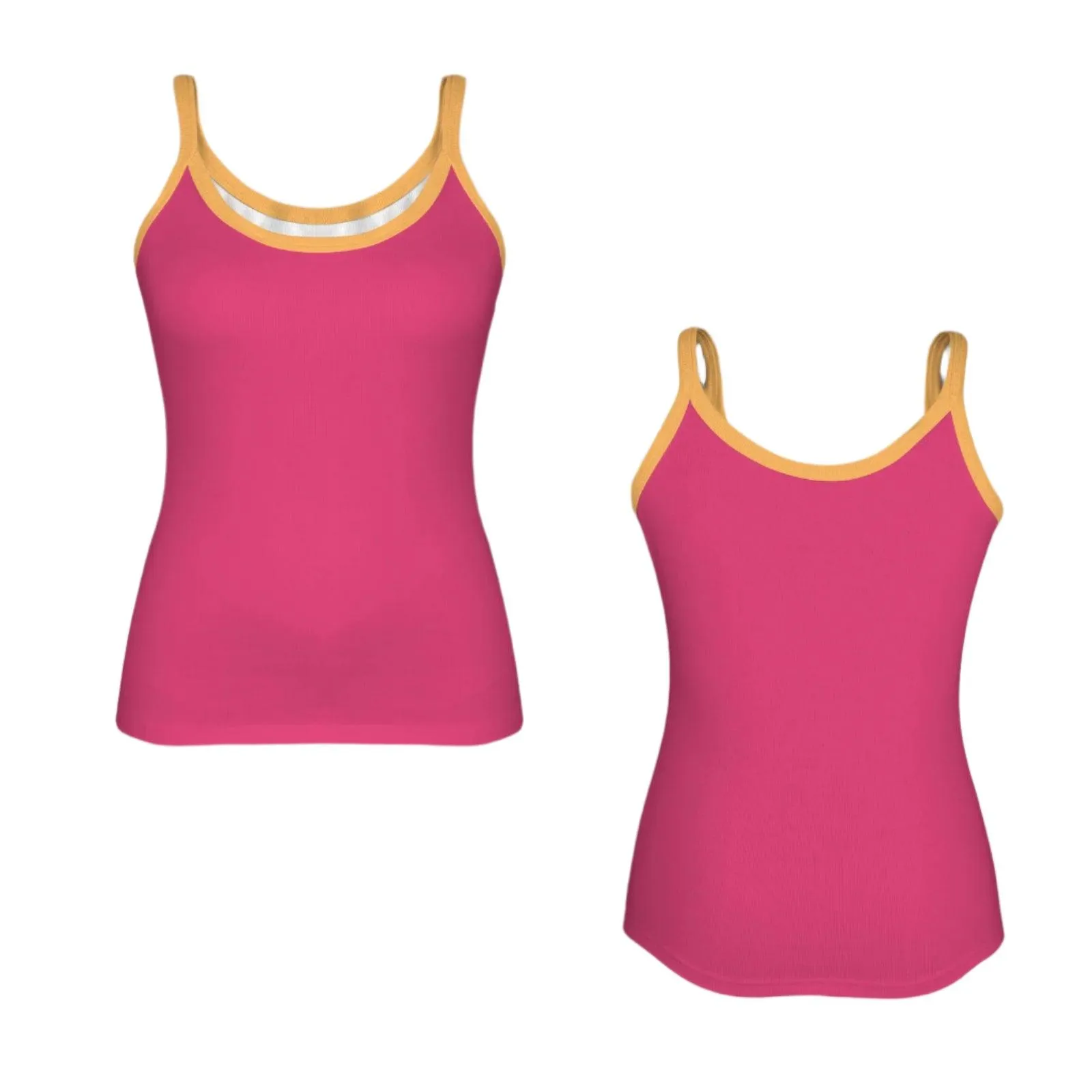 Palai Red Scoop Cami Top