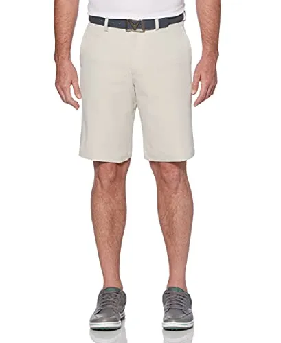 Pro Spin 3.0 Performance 10" Golf Shorts with Active Waistband (Size 30 - 44 Big & Tall), Moonbeam, 44 Big