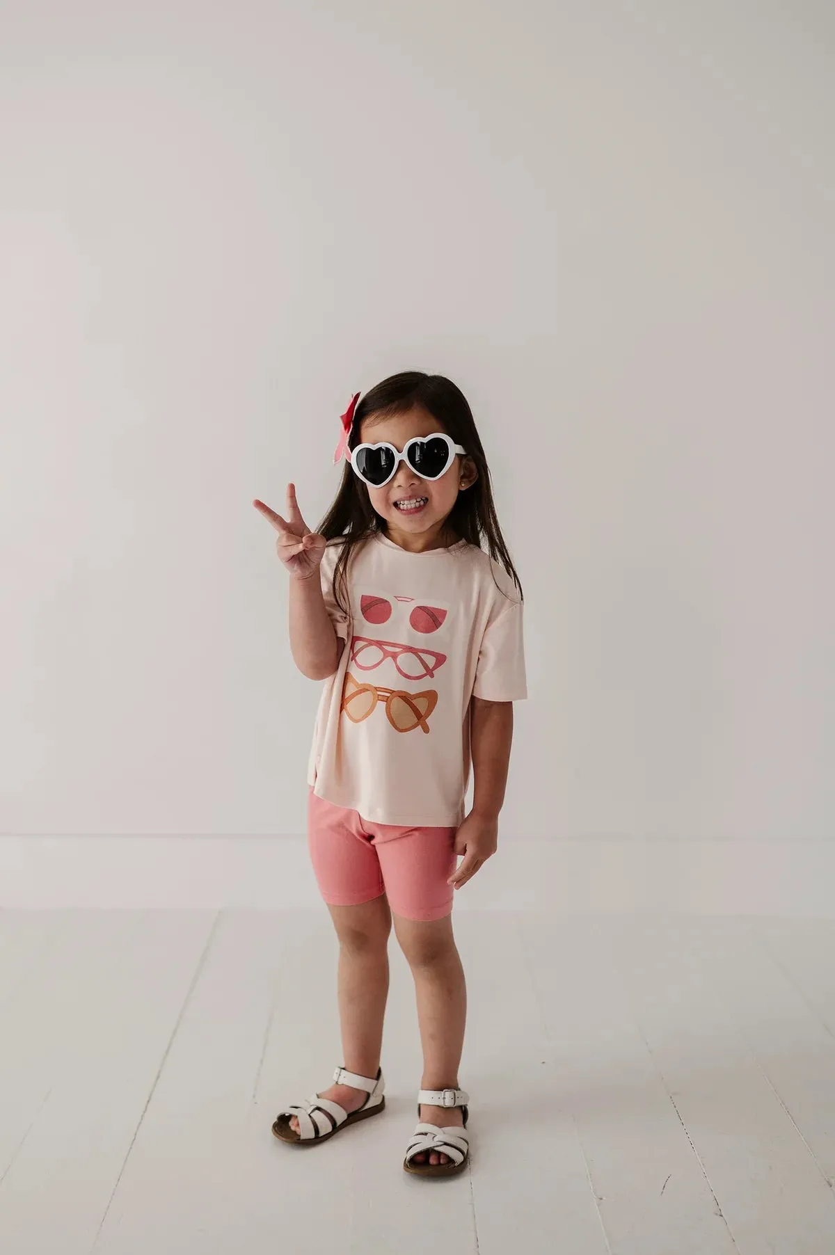 Rose Biker Shorts