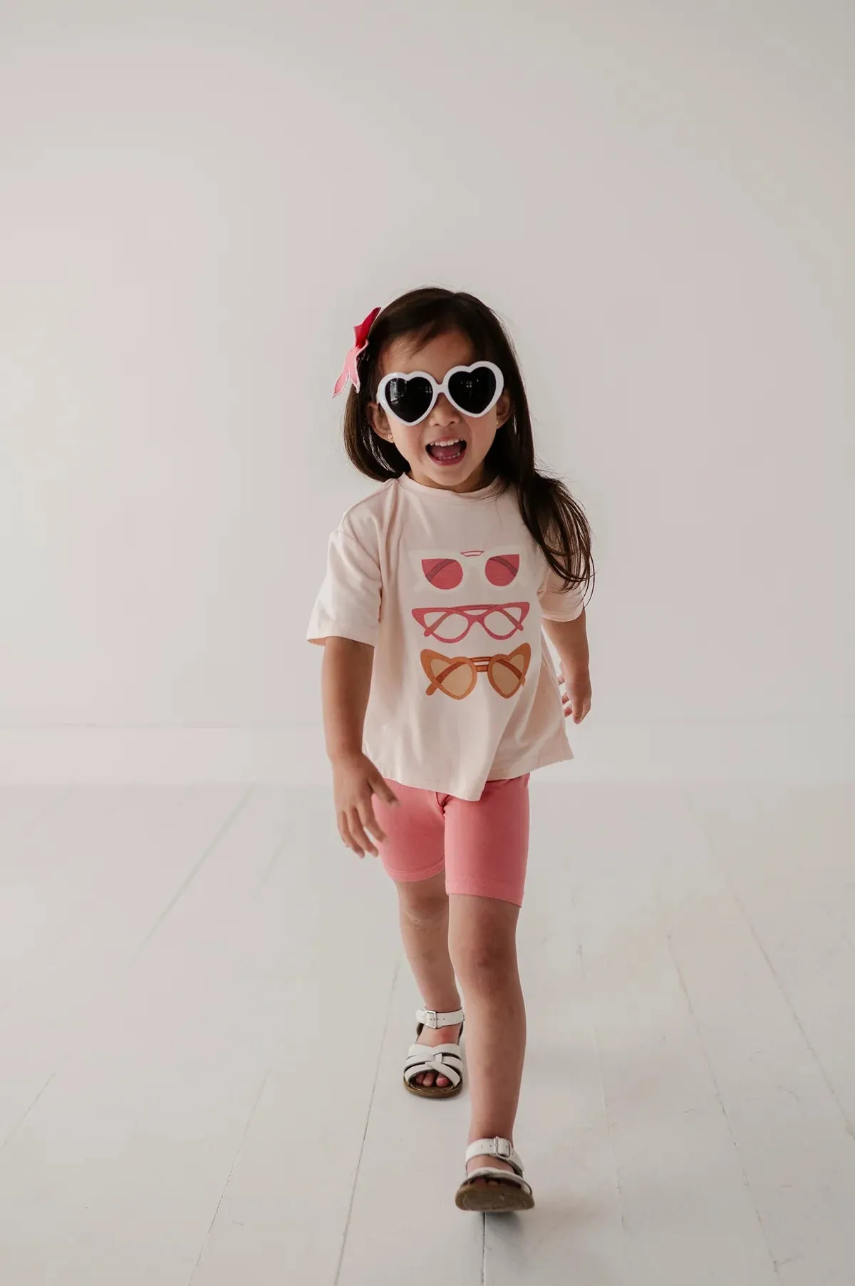 Rose Biker Shorts