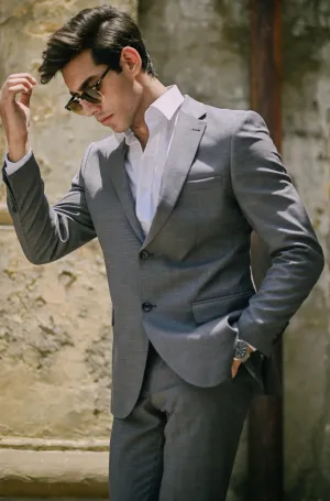 SHARP GREY SUIT