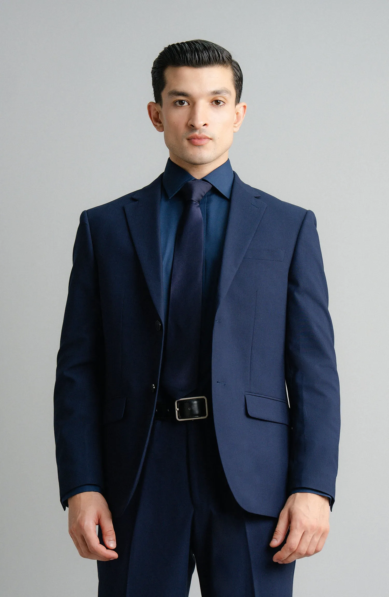 SHARP PLUS (2 PC) - NAVY BLUE